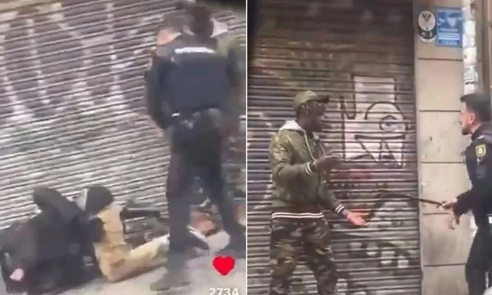 Οργή στην Ισπανία μετά το βίντεο με αστυνομικούς που ξυλοκοπούν άοπλους μαύρους σε γειτονιά της Μαδρίτης